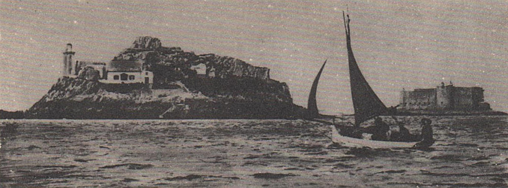 La Rade de Morlaix, Finistère. Admiralty intelligence photo 1943 old print
